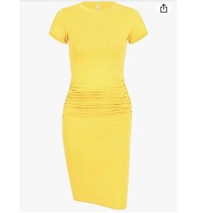 Yellow dress. In great condition!
